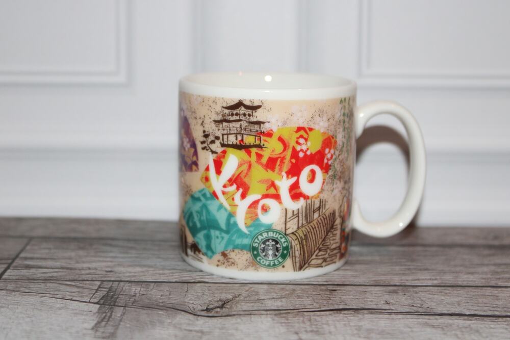 Starbucks Kyoto Japan Espresso 3 oz Collector Series 2000 Cup NOT FULL SIZE